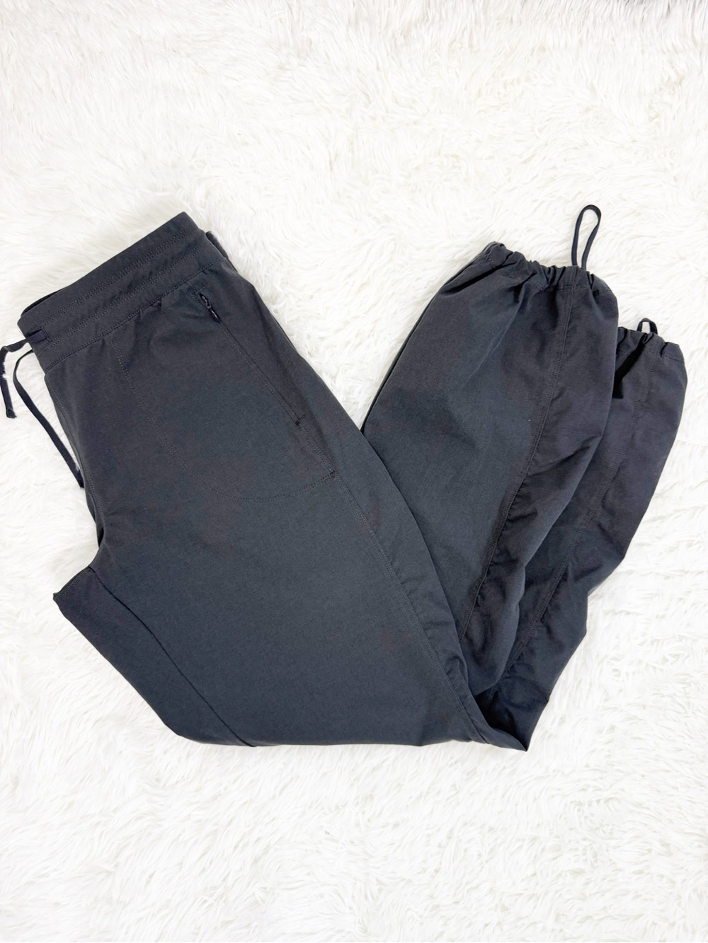 Kuhl Women’s Small Short Black Hiking Jogger Pants Drawstring Zip Pockets